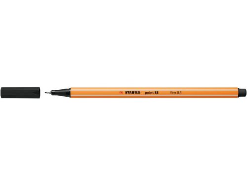 Fineliner STABILO Point 88 svart