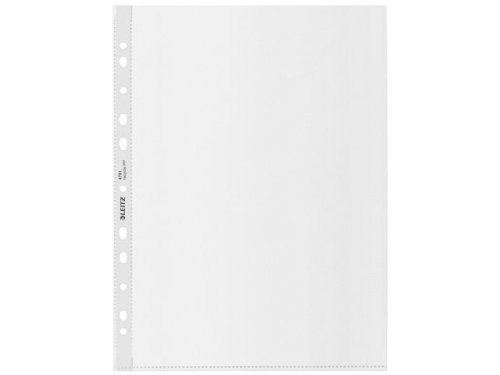 Plastficka A4 recycled klar 0,09mm 100st/fp