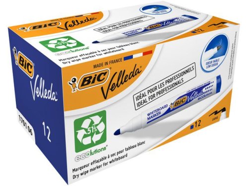 Whiteboardpenna BIC Velleda 1701 ECO Bl