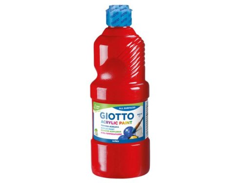 Akrylfrg Giotto 500 ml rd