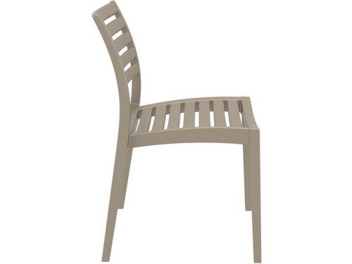 Stol SIESTA Ares stapelbar taupe