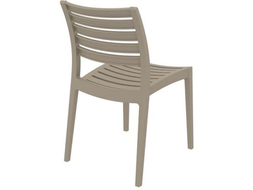 Stol SIESTA Ares stapelbar taupe
