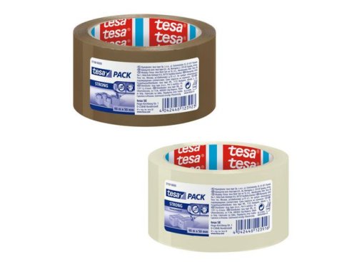Packtejp 50mmx66m TESA Strong PP Transparent