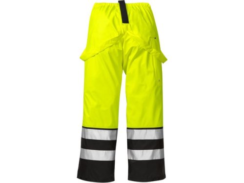 Varsel regnbyxa gul/svart XXXL