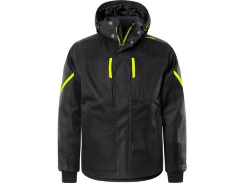Vinterjacka Airtech 4058 Svart/Gul XS