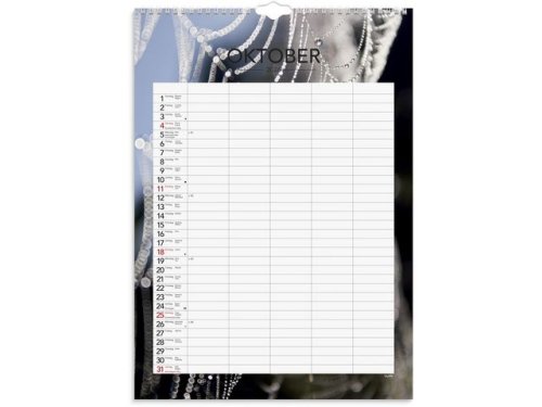 Familjekalender Modern 2026