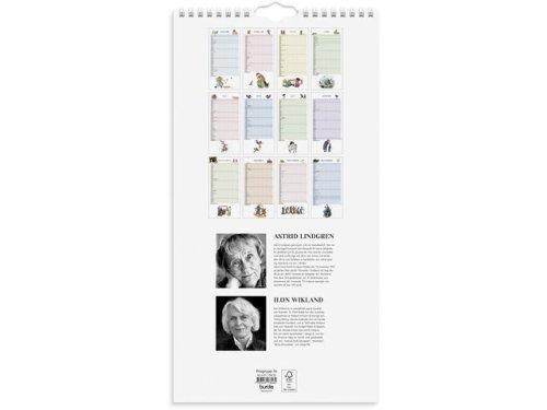 Familjekalender Ilon Wikland 2026