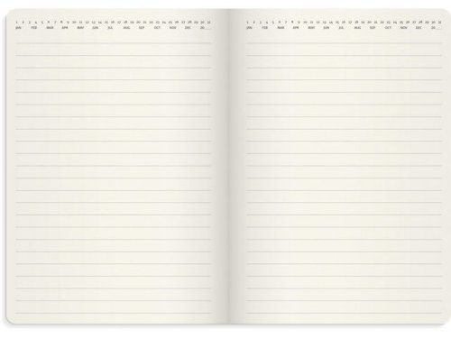 Kalender Agency Forma Deluxe 2026 brun