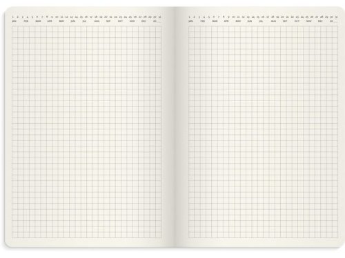 Kalender Agency Forma Deluxe 2026 brun