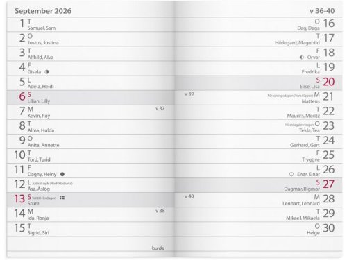 Kalender Lilla fick 2026 bl