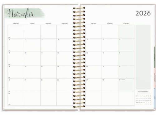 Life Organizer 2026 rosa