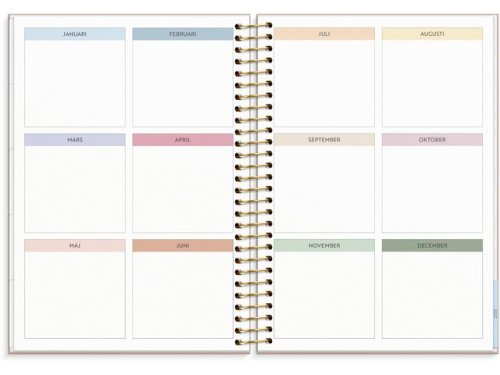 Life Organizer 2026 rosa