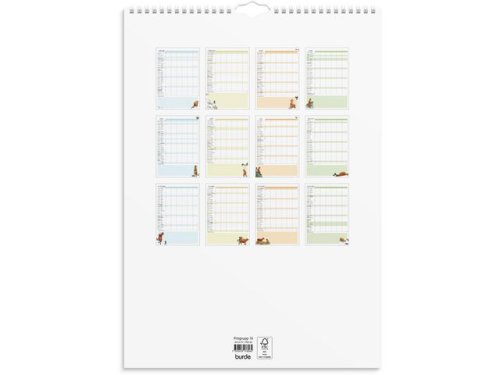 Familjekalender Mamma Mu 2026