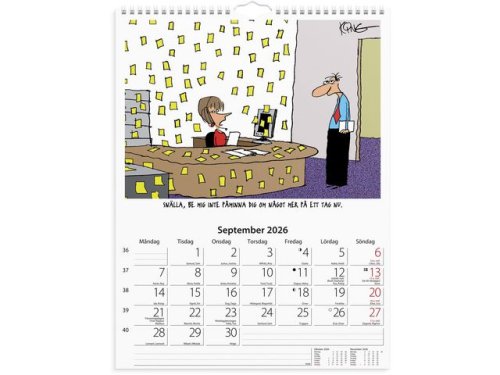 Vggkalender Kontorshumor 2026