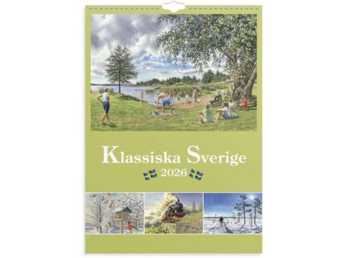 Vggkalender Klassiska Sverige 2026