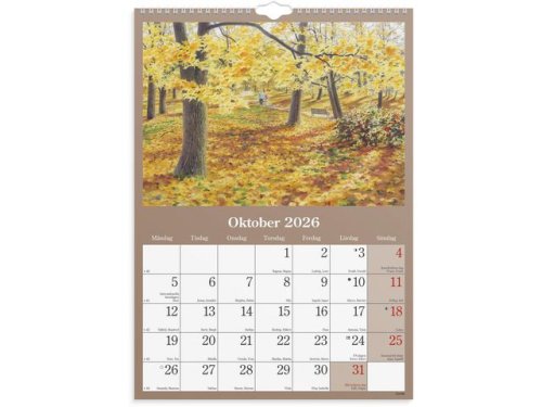 Vggkalender Klassiska Sverige 2026