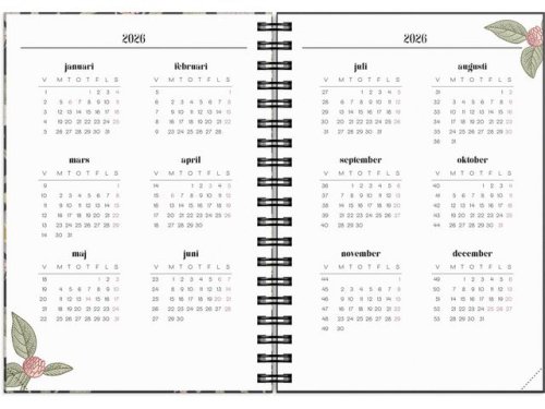 Kalender Life Planner Floral 2026