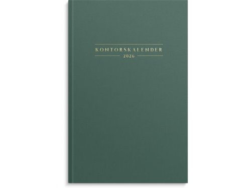 Kontorskalender 2026 grn