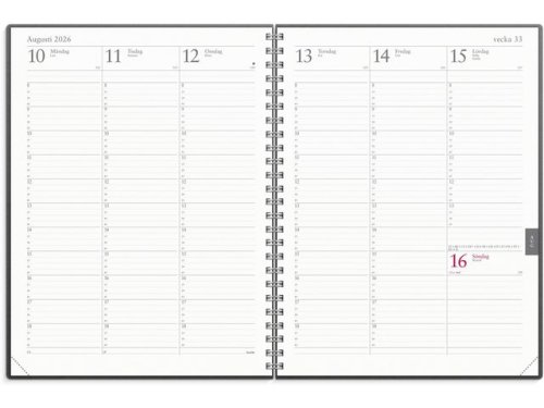 Veckojournal refill 2026