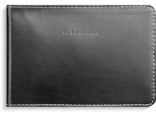Veckokalender 2026 konstlder svart