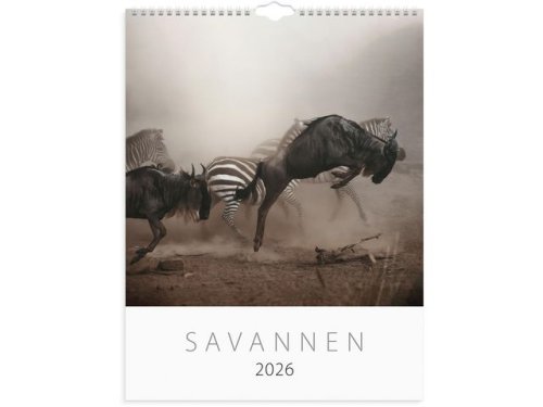 Vggkalender Savannen 2026