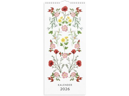 Vggkalender Lilla Blomsterkalender 2026