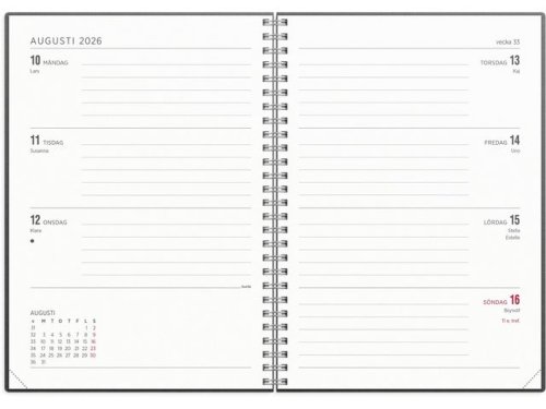Kalender Senator A5 refill 2026