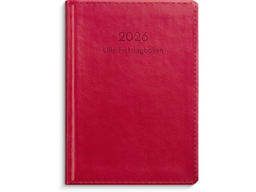 Lilla Fickdagboken 2026 konstlder rd