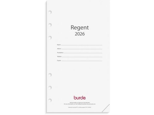 Regent kalendersats 2026