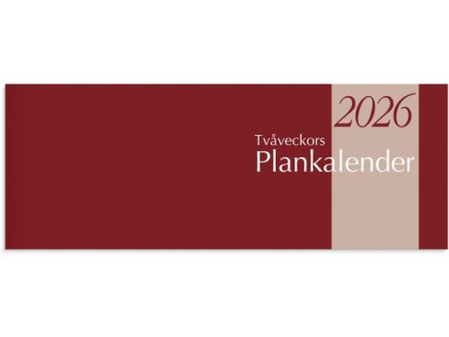 Tvveckors Plankalender 2026