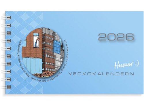 Veckokalendern Humor 2026