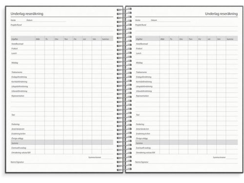 Kalender Business VIP Refill 2026