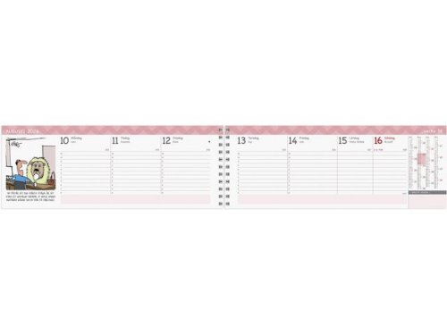 Stor Plankalender Humor 2026