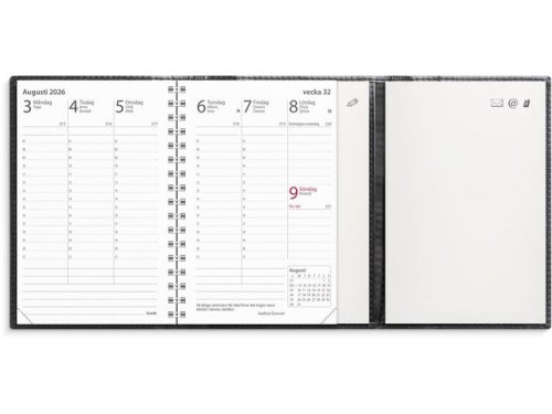 Kalender Prestige de luxe 2026 svart