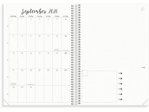 Kalender Doodle B5 2026