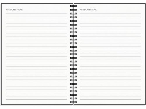Kalender F det gjort 2026 svart