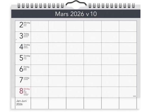 Vggkalender Vggagenda A4 2026
