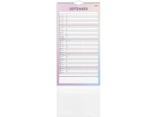 Familjekalender 2026 Tydlig