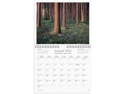 Vggkalender Vr vackra skog 2026
