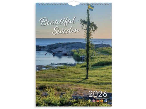 Vggkalender Beautiful Sweden 2026