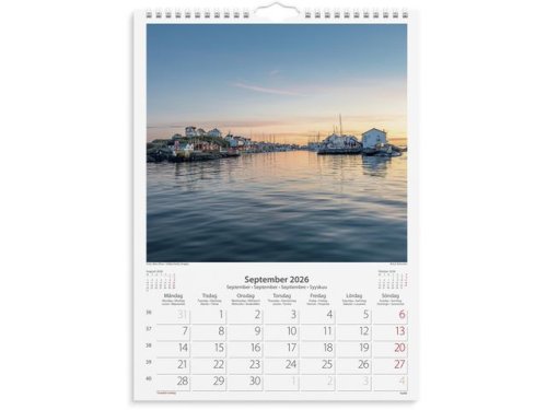 Vggkalender Beautiful Sweden 2026