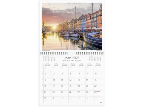 Vggkalender Scandinavia 2026