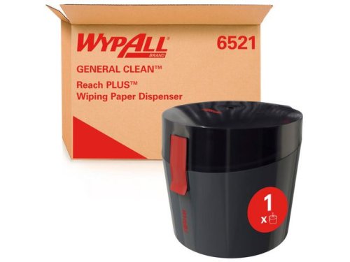 Dispenser WYPALL 6521 centrummatad svart