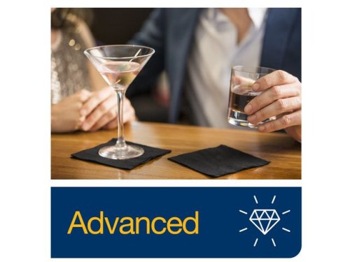 Servett TORK Cocktail svart 2-lag 200/fp
