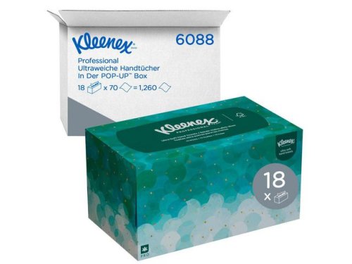 Handduk KLEENEX Ultrasoft Pop-up 70/fp