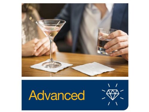 Servett TORK Cocktail vit 2-lag 200/fp