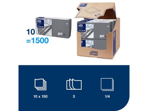 Servett TORK Lunch 3-lags kol 150/fp