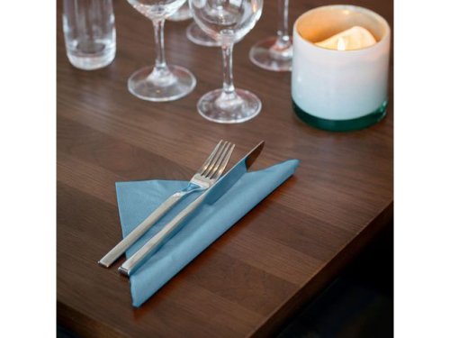 Servett TORK Lunch 3-lags ljusbl 150/fp