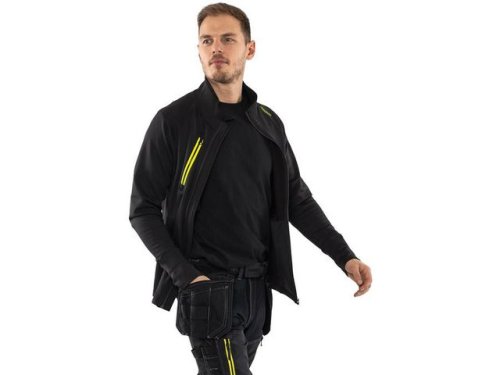 Stretchjacka FRISTADS 4870 GPY svart 4XL