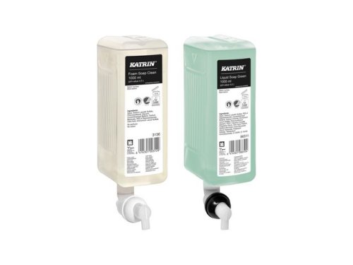 Dispenser KATRIN Tvl 1L svart